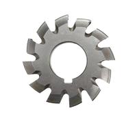 Fresa de disco for engranajes rectos, módulo grados, M1-M10, PA20, cortador acero alta velocidad evolvente for cortes madera, 1 pieza(M8*1)