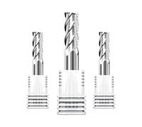 Fresa de extremo 10 fresas de extremo HRC75 de 4 flautas, diámetro: 1-16 mm, fresa CNC for metal y cerámica(10x10x30x75 4F)