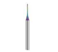 Fresa De Extremo Carburo HRC60, Tungsteno 3 Flautas, Enrutador Cnc, Fresas Flauta Larga,Siete Colores Para DLC(D1.0-L4.0-H04)