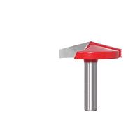 Fresa de extremo de carburo sólido CNC con vástago en V de 8mm, brocas de enrutador 3D for madera 60 90 120 150 grados, fresado de carpintería de tungsteno Cutte(8X38X120)