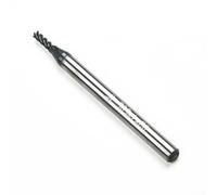 Fresa de extremo de carburo sólido con revestimiento AlTiN de alta resistencia al calor de 4 dientes para fresadoras manuales y CNC, adecuado para varios materiales (3 mm)