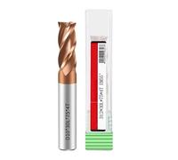 Fresa de extremo Fresa de 4 flautas HRC55, diámetro: 3-20 mm, longitud: 75/100/150/200 mm, fresa de extremo de acero de tungsteno(20x20x90x200 4F)