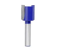 Fresa de extremo recto de carburo de tungsteno for limpieza de fondo, 1 unidad/5 unidades, vástago de 8 mm, 2 flautas, for carpintería(8x18mm)