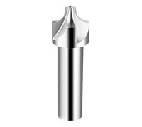 Fresa de extremo redondeado de esquinas HSS R1-R20, fresa de extremo de chaflán redondeado de arco cóncavo, acero de alta velocidad HSS for mecanizado de aluminio, acero y metal CNC(R1)