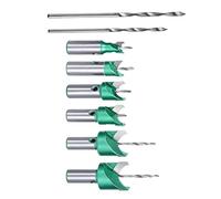 Fresa de perlas de madera | 6 fresas de joyería - 2 Brocas de perlas de madera, para la creación de joyas y pulseras de grabado