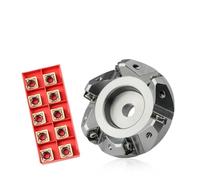 Fresa de planear 45 grados FMA45R, cabezal fresado avance rápido con inserto carburo SNGX1205, disco al vuelo(B,FMA45R-50-22-04T)