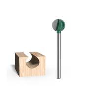 Fresa de punta redonda de mango largo para esculpir con precisión en superficies de madera, broca para carpintería