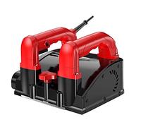 Fresa de saneamiento lijadora de enlucido, fresadora de muros, fresadora de muro de 1200 W, se utiliza para la renovación interior y exterior de paredes, techos, suelos y fachadas, 24,5 x 22 x 16,5 cm