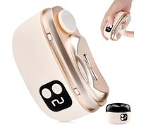 Fresa de uñas, cortaúñas eléctrico, cortador de uñas eléctrico, tijeras eléctricas con LED para recortar, cortaúñas eléctrico para bebés, niños, ancianos, adultos