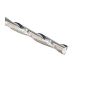 Fresa de vástago de 4 mm, espiral de 2 flautas con hoja, fresa de extremo CNC, fresa for herramienta de enrutador de carburo de tungsteno de madera MDF(17mm)