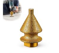 Fresa Diamantada para Biselar para Amoladora Angular M10, Cono de Diamante Soldado para Agrandar Agujeros, Herramienta para Dar Forma, Recortar, Achaflanar y Alisar Porcelánico