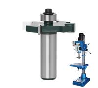 Fresa en punta de fresa ranurada en T cola de 12,7 mm para trituradora | Fresa de cola industrial para carpintería, garaje, casa, taller, industria, carpintería, construcción