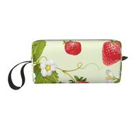 Fresa Encantadora, Bolsa de Maquillaje Bolsa de cosméticos Bolsa de artículos de tocador de Viaje portátil Bolsa de Maquillaje