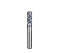 Fresa Extremo Carburo 3/4/6/8/10/12mm CNC HRC 50 4 Flautas TiALN 1 Ud