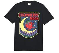 Fresa Fase Lunar Ciclo Lunar Amante Completo Solsticio de Verano Comfort Colors Adult Heavyweight T-Shirt