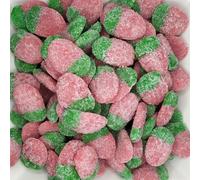Fresa gominola pica-una de esas chuches de toda la vida que no pasan de moda, con su sabor tan intenso y esa cobertura de pica-pica que las hacen tan sabrosas