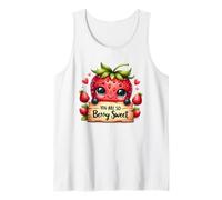 Fresa Kawaii You Are So Berry Sweet Camiseta sin Mangas