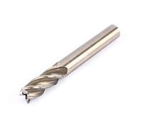 Fresa para acero de 8 mm, fresadora de cola cilíndrica HSS CNC, conjunto de fresas de punta de punta de barra recta para centros de procesamiento de datos CNC, tallado, 1 pieza