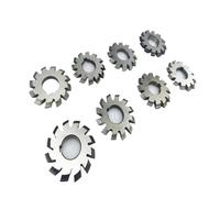 Fresa para engranajes involutos 1 Uds. Fresa de engranaje de disco HSS M0.5-M12, ángulo de presión 20 grados NO.1-NO.8 for corte CNC(NO.3,M2)