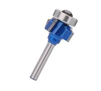 Fresa para formar bordes biselados, Broca for redondear esquinas de chaflán, carburo vástago 6 mm, varios tamaños, grabado en madera(3mm)
