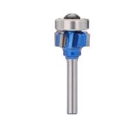Fresa para formar bordes biselados, Broca for redondear esquinas de chaflán, carburo vástago 6 mm, varios tamaños, grabado en madera(1mm)