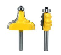 Fresa ranurada con vástago de 1/2 pulgada, Size Pack 12.7MM | Broca enrutadora para carpintería, fresa con ranura recta, vástago de 1 / 2 pulgadas, brocas para enrutador de