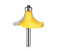 Fresa redondeada de 8 mm - Fresa redondeada de esquinas y cantos para carpintería - Radio R15,9/20,65/25,15 mm - Carburo de tungsteno C3 de micrograno - Compatible con fresadoras CNC y superiores (53