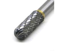 Fresa Rotativa Carburo 8mm Vástago 6mm Metal para duro Fresa | para acero carburo tungsteno, vástago 6mm, corte metal para duro, acabado fino, uso industrial