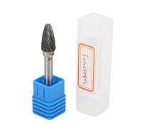 Fresa rotativa de 12 mm, cabezal de rectificado de acero de tungsteno de doble grano, fresa de carburo para herramientas rotativas, broca de carburo cementado resistente al (F1020M06)
