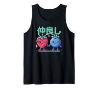 Fresa y arándanos Nakayoshi Best Buddies Camiseta sin Mangas
