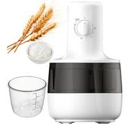 Fresadora automática de arroz, máquina descascaradora eléctrica de 200 W, peladora de trigo de 320 ml con 7 engranajes para uso doméstico, produce arroz en 3 minutos