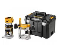Fresadora combinada inalámbrica DeWALT 18V sin batería DCW604NT