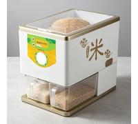 Fresadora de arroz con ajustes ajustables de 8 niveles, rendimiento continuo de 250-500 g/min, separación automática de arroz y salvado, parada en cualquier momento