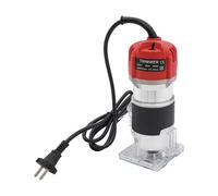Fresadora de carpintería, 800 W, fresadora de cantos multifunción, fresadora eléctrica de mano para madera, recortadora eléctrica, para carpintería, fabricación de muebles