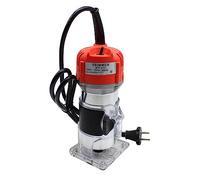 Fresadora de madera de 6,35 mm, fresadora de madera, fresadora manual eléctrica, laminadora de madera, fresadora de bordes de madera, fresadora de cantos de 220 V 800 W