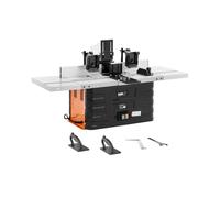 MSW MSW-WOBD-1500Y - Fresa de Mesa, 1500 W, Hasta 24.000 RPM, Fresadora de Madera