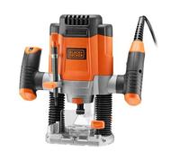 Fresadora de planos BLACK+DECKER 1200W 8000 - 28000 rpm. KW1200EKA