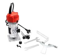 Fresadora eléctrica de 800 W, fresadora de cantos, 30.000 rpm, cortadora multifunción, router de madera, fresadora manual en el procesamiento de madera, fabricación de muebles