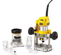 Fresadora eléctrica de base fija Dewalt D26204K-QS de 900 W con estuche de 8 mm