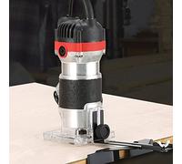 Fresadora eléctrica de madera, 800 W, laminadora, router, fresadora de cantos, fresadora manual de 1/4 pulgadas, multifresadora 30000 rpm