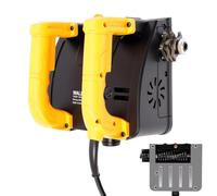 Fresadora eléctrica Mermajestic 1200 W, 1000-4000 r/min, 26 cuchillas, 1-4 mm de profundidad, 15 cm de ancho, cepilladora de pared