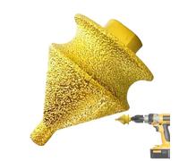 Fresadora - Herramienta de perforación de 2,76 pulgadas | chaflán para piedra - Escariador de rosca M10 para desbarbar baldosas de madera y mármol. Este accesorio versátil es ideal para reducir