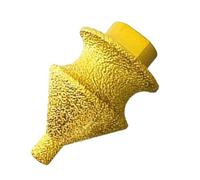 Fresadora - Herramienta de perforación de 2,76 pulgadas | chaflán para piedra - Escariador de rosca M10 para desbarbar baldosas de madera y mármol. Este accesorio versátil es ideal para reducir