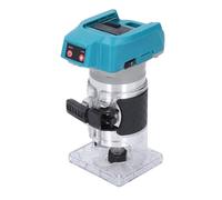 Fresadora Inalámbrica, Fresadora de una Mano, Fresadora de Bordes, Recortadora sin Escobillas para Carpintería, con Portabrocas de 1/4 de Pulgada, para Carpintería, Recorte,