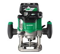 Fresadora inalámbrica sin escobillas HIKOKI de 36 V con profundidad de inmersión de 50 mm y pinza intercambiable de 6, 8 y 12 mm para una máxima flexibilidad M3612DAWPZ