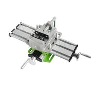 Fresadora multifunción, taladro de banco, mordaza, mesa trabajo, ajuste ejes X e Y, coordenadas, pinzas planas Para taladro de banco