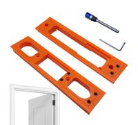 Fresadora para bisagras de puertas - Guía para fresadora Bisagras de puertas,herramienta ligera para montaje rápido y preciso ideal para exteriores reparaciones instalaciones carpintería principiantes