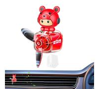Fresadoras de aire de coche lindo, Clips de ventilador de aire de coche | Clip de difusor de perfume giratorio,Accesorios de coche de diseño de hélice para RV, coche pequeño, sedán, cami