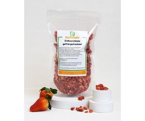Fresas Congeladas Liofilizadas, Trozos de Fruta, 50 g, Buxtrade