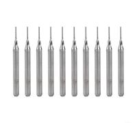 Fresas de Carburo 0.7mm para CNC PCB 10 Unidades | Material carburo , alta resado, para resistencia flexión superior, para ideal sustitución maquinaria